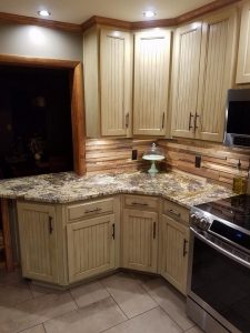 mossy kitchen counters