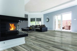 High gloss living room idea