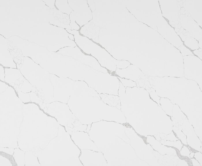 Light gray marble texture with subtle darker veining.